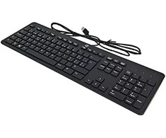 Klaviatūra HP Usb Slim Kb Win 8 Swi **New