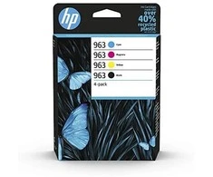 Hewlett Packard (HP) HP 963 4-pack (6ZC70AE) Rašalinių kasečių komplektas, BK/C/M/Y