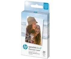 HP Sprocket Zink Paper 2x3" - 20 vnt.