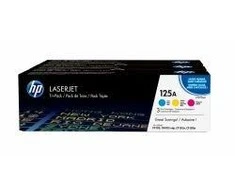 Hewlett Packard (HP) HP 125A, skirtas Color LaserJet CP1210/CP1510/CM1312 serijai C,Y,M (kiekvienas 1 400 puslapių)