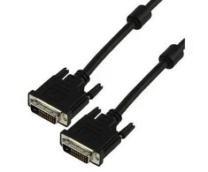 Wentronic Kabelis Goobay DVI-D – DVI-D 5m Juodas (68084)