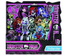 TM Toys MONSTER HIGH STICKER ALBUM 135 STICKERS TM 7+