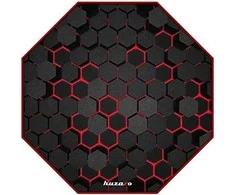 Kėdės kilimėlis Huzaro FloorMat 2.0, 120cm, Juodos/Raudonos spalvos