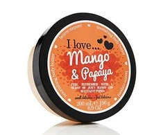 I Love Mango &amp; Papaya Hydrating Body Butter, 200 ml
