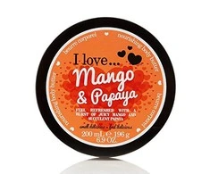 I Love Mango &amp; Papaya Hydrating Body Butter, 200 ml