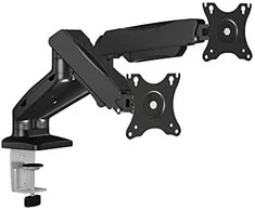 Laikiklis ICY BOX IB-MS304-T, Monitorius stovas su staliniu pagrindu, dviem ekranams, dydis iki 27'' | Raidsonic