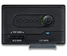 Icy Box Icy Dock Kištukinis Icydock 2.5 "SATA / M.2 SATA - USB-C 3.2 Gen 1 (MB031U- 1SMB)