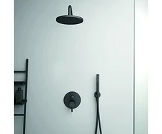 Rankinė dušo galva Ideal Standard, IdealRain Stick metalinė, Silk Juodas matinė juoda