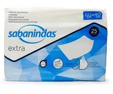 Sabanindas paklotai 60x40cm 25 vnt