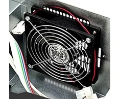 TECHLY 307377 19 4U pramoninė ant stovo montuojama važiuoklė ATX juodas