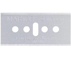 Dvipusė stačiakampė geležtė Martor 45, 10 vnt