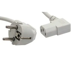 Maitinimo kabelis InLine F tipo Vokietijos kampas - 3 Pin IEC- C13 (16647A)