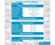 BASF Ultrafuse PLA - 0.75kg - 1.75mm - Mėlynas