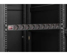 Intellinet 715133 Maitinimo juosta Rack 1U 9x Schuko lizdai, 4000W