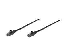 Intracom Intellinet Network Solutions Patchcord, Cat6, UTP, 15m, juoda, 5 vienetų (342100- 5P)