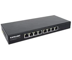 Šakotuvas Intellinet 561679 jungiklis GIGABIT 8x RJ45 PoE+ 85W, maitinimas per PoE