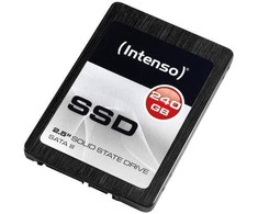 SSD Intenso 240GB SATA3 High 2,5'', 520/500MBs, Atsparus smūgiams, Mažos galios