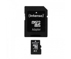 Atminties kortelė INTENSO 3413450 Intenso micro SD 4GB SDHC card class 10