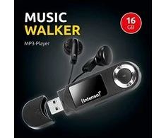 MP3 PLAYER 16GB Juodas/3601470 INTENSO