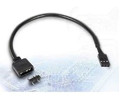 Inter-Tech – RGB LED adapteris – 3 kontaktų R