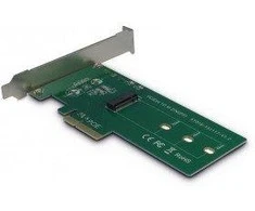 Inter tech PCIe adapteris M.2 PCIe diskams (Drive M.2 PCIe, Host PCIe x4), kortelė