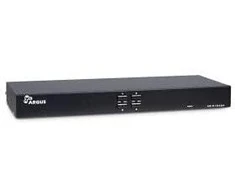 Inter-Tech KVM-Switch AS-9104DA RackmountDVI,4xDVI/USB/Audio mažmeninė prekyba