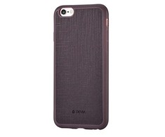 Dėklas Devia Apple iPhone 6/6s Jelly Slim leather Wine Raudona