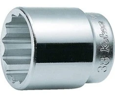 3/4" Dvylikakampė galvutė KOKEN 22 mm