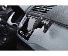 Automobilinis universalus telefono laikiklis Forcell (H-CT322) tvirtinamas ant prietaisų skydelio, magnetinis juodas
