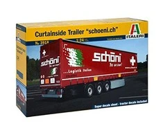 Italeri – Priekaba su užuolaidomis „Schoeni.ch“, 3918 01 24