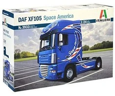 Italeri DAF XF105 Space America vilkiko modelis 1/24