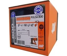 PASLODE GWOŹDZIE HC6-32+GAZ P800 /500szt. DO PULSA 800