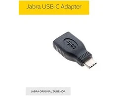 JABRA USB-C ADAPTERIS – USB-A ADAPTERIS Į USB-C