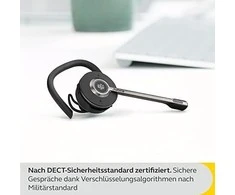 Jabra Engage 55 kabrioletas, belaidis, USB-A, EMEA / APAC, DECT [UC sertifikuotas]