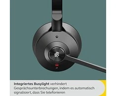 Jabra Engage 55 MS, ausinės (juodas, USB-A, mono)