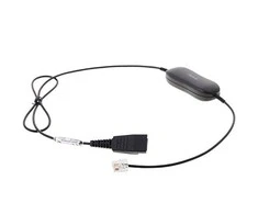 Jabra Smart Cord QD to RJ9 straight su 8-position switch configurator skirta Avaya one-X Telephone system skirta 96XX Series