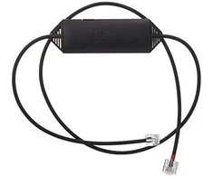 „Jabra Link EHS“ adapterio laidas, skirtas „Jabra PRO 9400 920 925“ ir „MOTION Office“ su „Cisco“ staliniais telefonais 6945 78xx 79xx 88xx