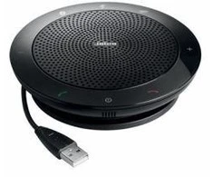 JABRA SPEAK 510 garsiakalbis, skirtas UC ir amp; BT USB konferencijos sprendimas 360 laipsnių mikrofono prijungimo ir atkūrimo nutildymo ir garsumo mygtukas