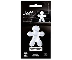 Mr&amp;Mrs Fragrance Jeff Chrome Car Air Freshener Sandal &amp; Incense