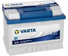 Akumulators Varta SLI E12, 12 V, 74 Ah, 680 A