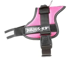Trixie diržai Julius-K9, 0/M–L: 58–76 cm, fuksija