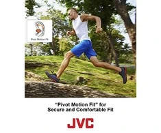 Į ausis įkišamos Ausinės Sportui/Bėgiojimui JVC HA-ECX20WE IPX2 baltos