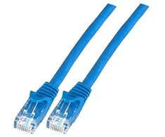 EFB EFB elektronika 3m Cat6 jungtis. Laido ilgis: 3m, kabelio standartas: Cat6, kabelio ekranavimas: U / UTP (UTP), 1 jungtis: RJ-45, 2 jungtis: RJ-45, kištukas, jungties lytis: kištukas / kištukas, danga, jungtys: auksinė, kabelio spalva: Mėlyna (K8104BL.3)