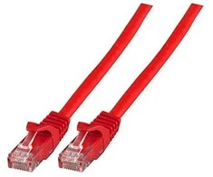 Efb Elektronik EFB RJ45 Šablonas U / UTP, Cat.6, LSSH, CCA, 1m, raudona (K8104RT.1)