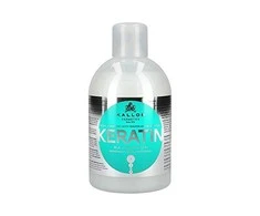 Šampūnas sausiems pažeistiems plaukams Kallos KERATIN Šampūnas 1000 ml
