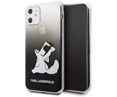 Karl Lagerfeld dėklas, skirtas iPhone 11 KLHCN61CFNRC permatomam kietam dėklui Choupette Fun