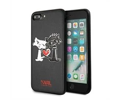 Karl Lagerfeld Kietas „Samsung Galaxy S8+ Choupette in love“ dėklas (KLHCS8LCL1BK)