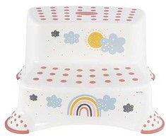 KEEEPER dvigubas laiptelis RAINBOW, baltas, 10031