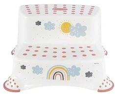 KEEEPER dvigubas laiptelis RAINBOW, baltas, 10031