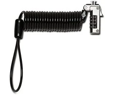 Leitz KENSINGTON Slim Combination Lock Nešiojamas nešiojamojo kompiuterio užraktas, skirtas NanoSaver saugos lizdui, kurį galima nustatyti iš naujo